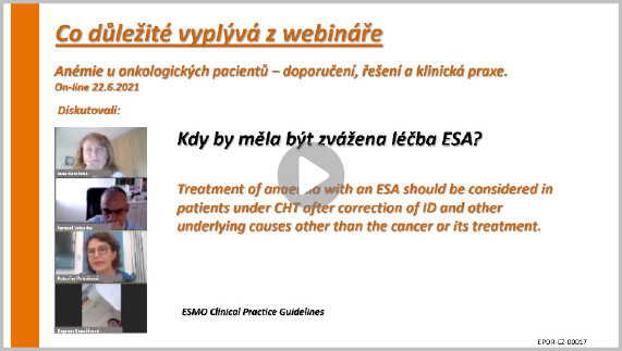 Erytropoetin u onkologických pacientů